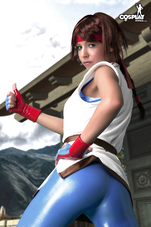 Yuri Sakazaki from behind:)