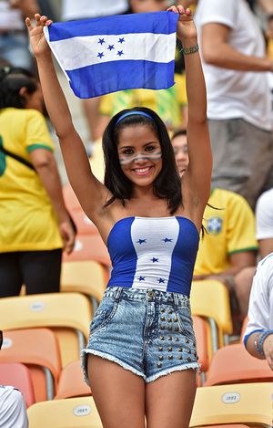 hot honduras girl world cup