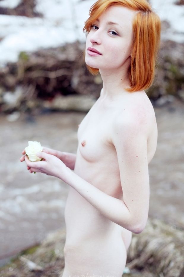 Red hair pale skin and pink nipples