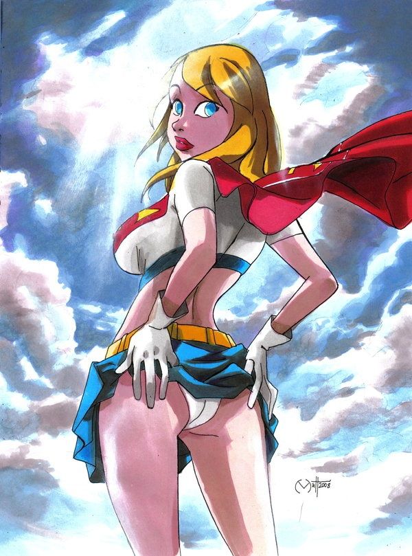 Supergirl butt pic