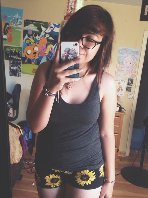 nerdy selfie
