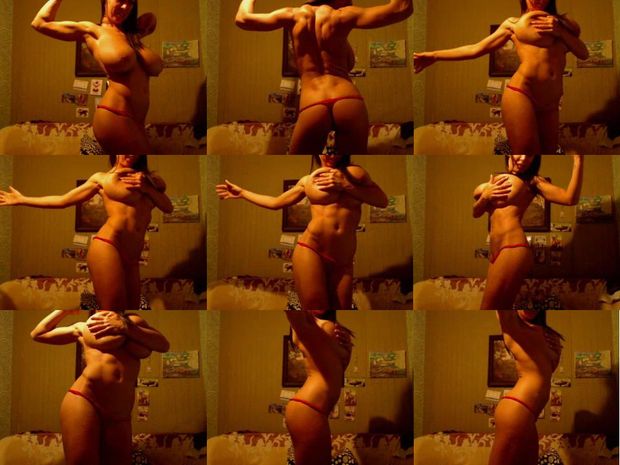 Girl is in shape!