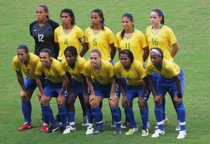 Brazil Team at FIFA World Cup Brazil 2014