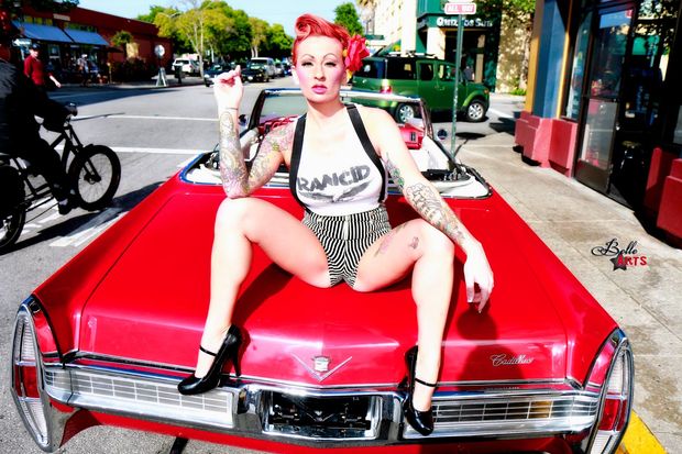 Model : Delilah Darlin  | Photographer: Belle Arts | Delicious Dolls Magazine - Facebook