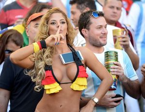 Germany Team at FIFA World Cup Brazil 2014