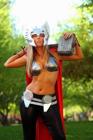 Toni Darling as Thor 2013 Phoenix Comic Con