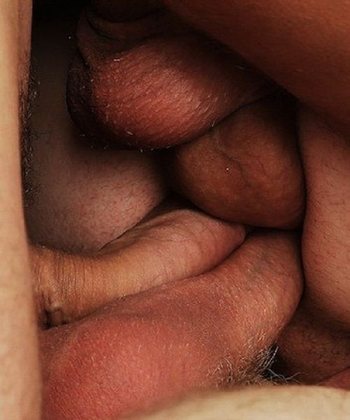 better gay threesome anal in close-up