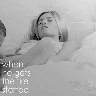 when he gets the fire started