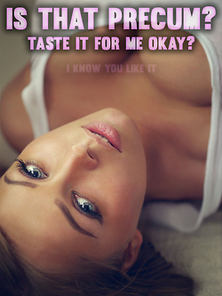 #caption #cuckoldcaption #sissy #cumeating #cei #beautiful #gorgeous #precum #nicerack #cuckold #hotwife