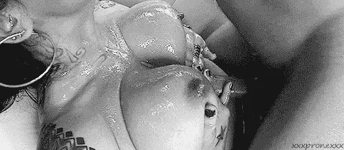 Oiled titfuck