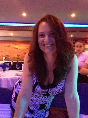 Really hot milf with nice cleavage