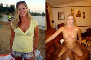 Mom enjoying her vacation while dad films