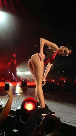 Miley Cyrus’s twerking