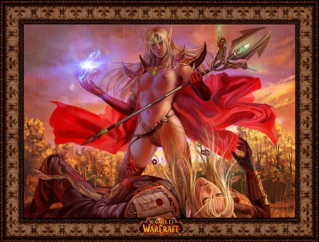 Blood Elf Mage Artwork