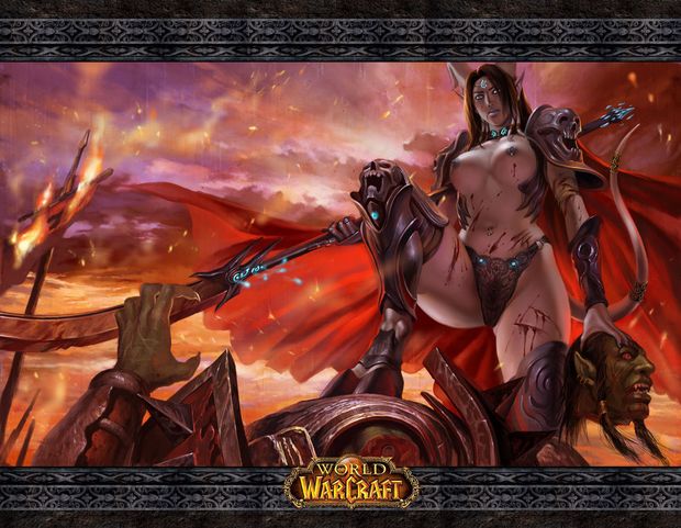 Blood Elf Hunter Artwork
