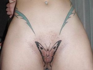 Photographs of sexy girls and their pussy with tattoos