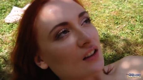 Naughty and horny redhead teen seduces grandpa and bangs him hard!