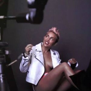 Superb celebrity in animated photo