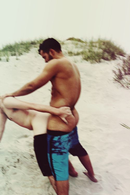 gay sex at the beach