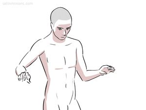 Gender swap TG gender transformation animated gif