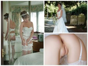 Bride with nice pussy