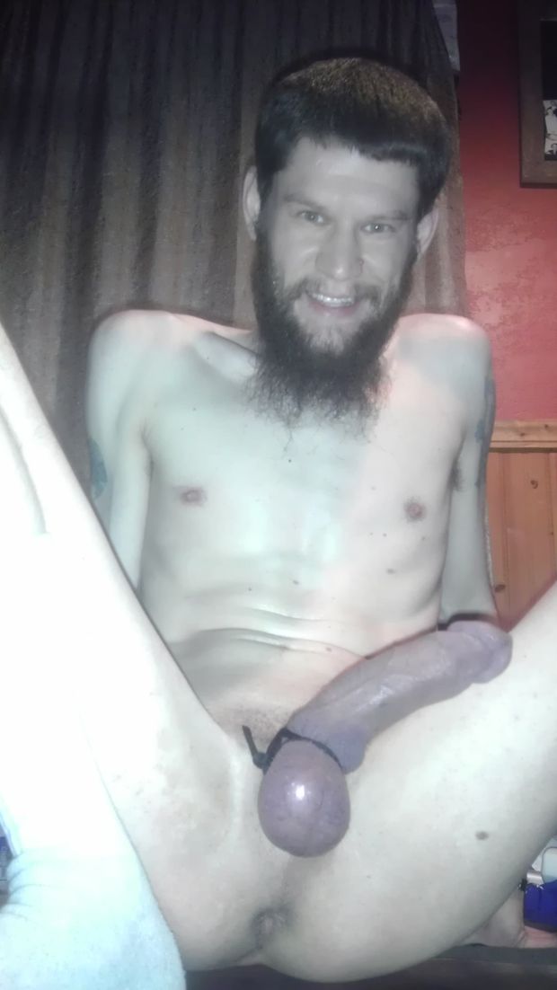 My bound cock and balls