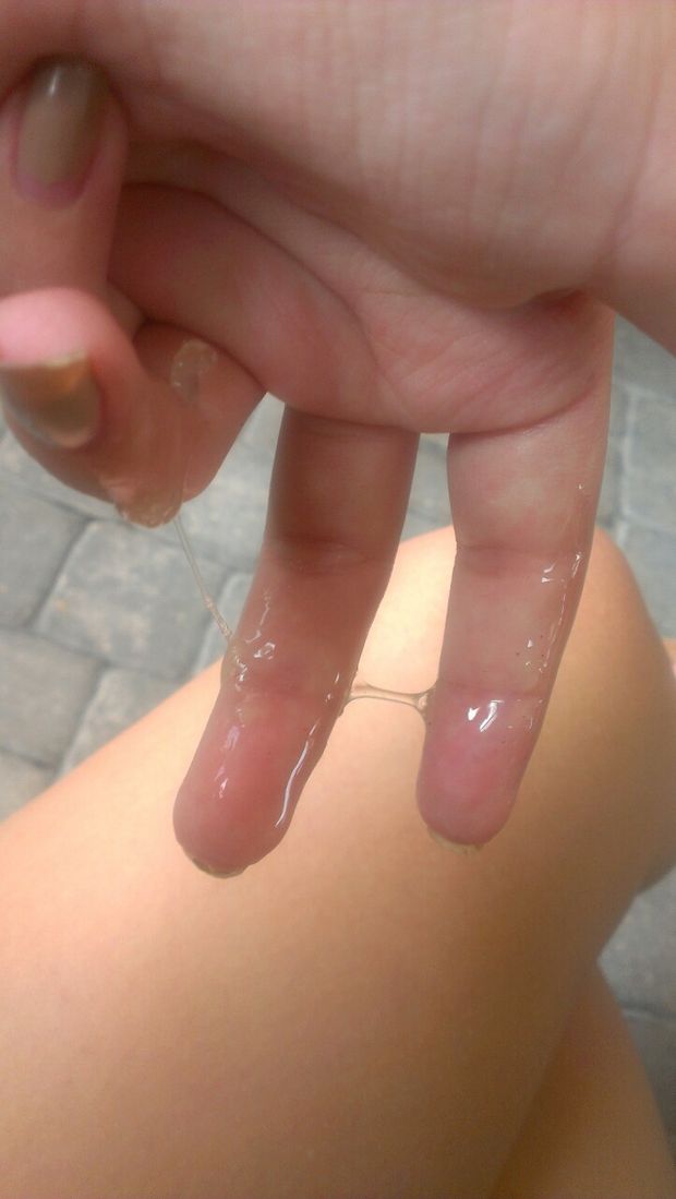 wet fingers