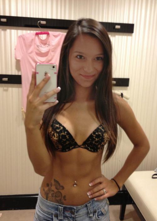 In the dressing room