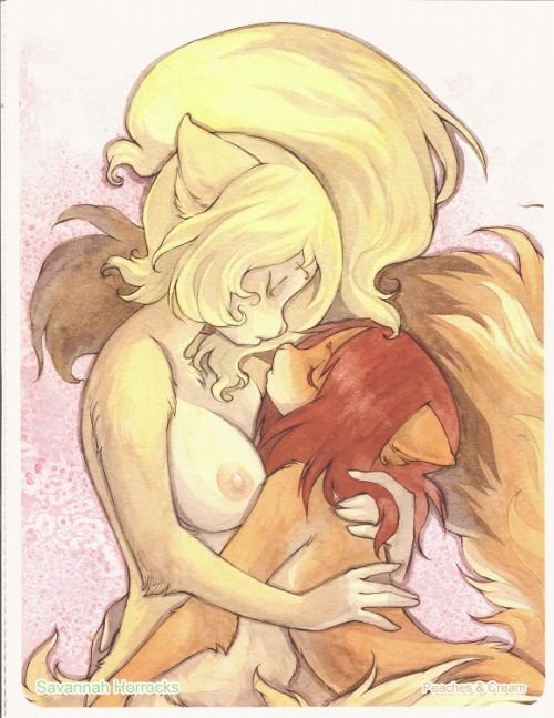 blonde and redhead furry lesbian teen squirrels or cats or some shit?