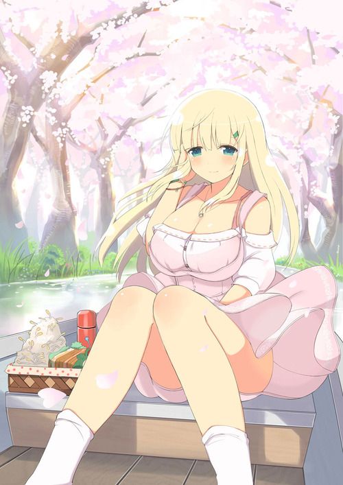 sad huge blonde tits in pink dress stood-up on lunch date