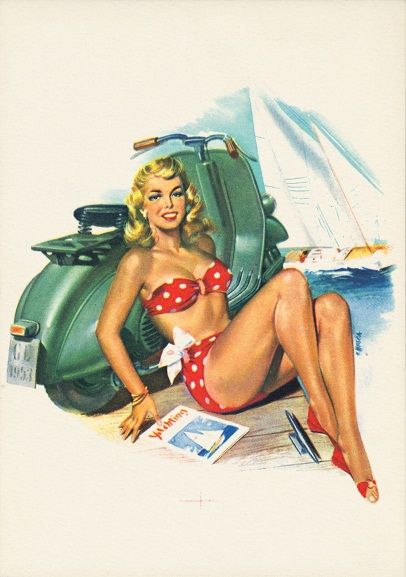 VESPA In the Summer
