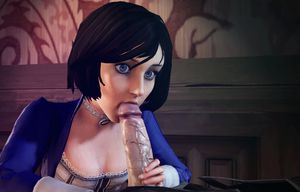 Bioshock Elizabeth animated blowjob!!