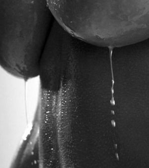 Big tits dripping wet