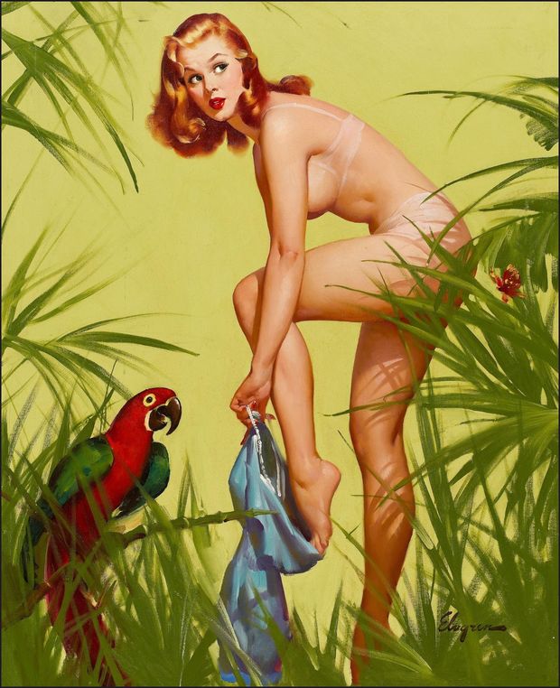 The master Gil Elvgren