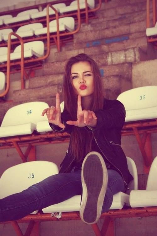 Sexy football fan