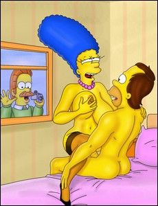 marge simpson fucking in her bedroom