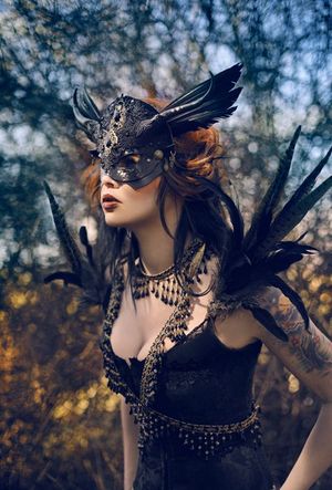 Masked Beauty by WinterWolfStudios