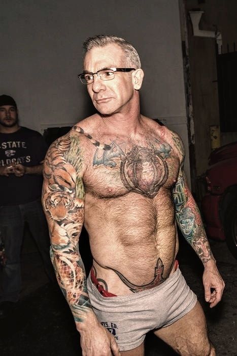 older guy inked