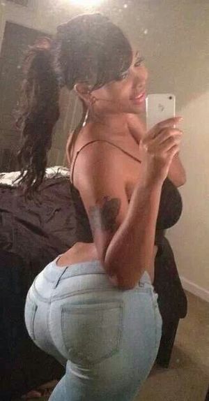 Dem Jeans Ebony Ass