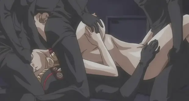 hot hentai gangbang gif