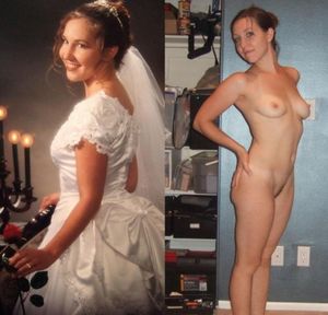 wifeandbrideexposed:Such a cute bride.  Antone know her name?