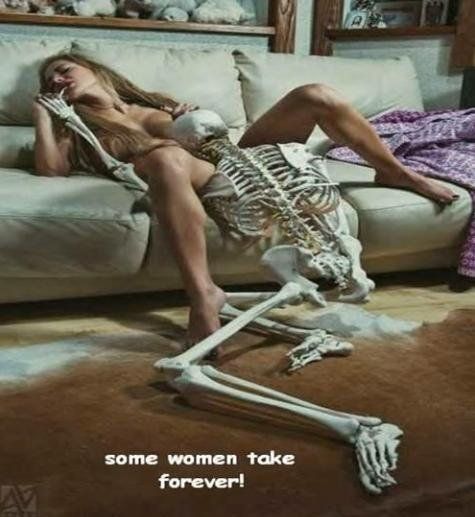 some women take forever