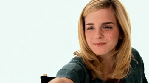Emma Watson beeing Cute