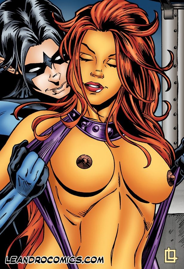 Starfire and Nightwing 1