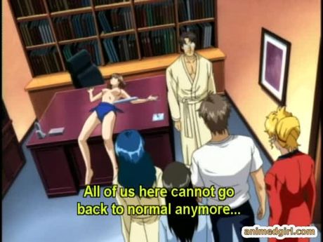 Japanese hentai mom hard gangbang