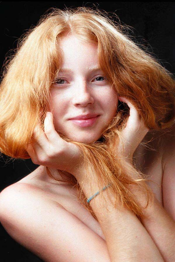 Luscious strawberry blonde/redhead