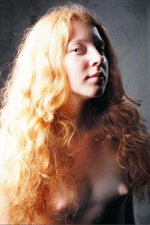 Luscious strawberry blonde/redhead