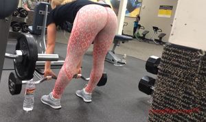 creep shot at gym!