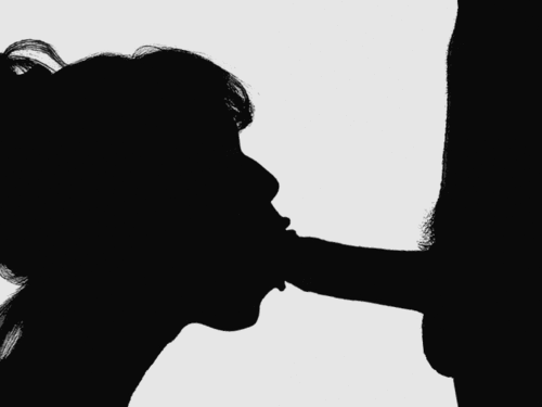 Silhouette deep blowjob, I like it, don't U ?