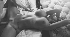 She feels it in all holes